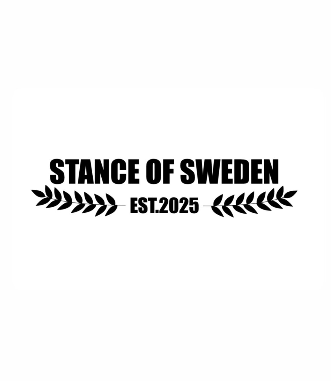 Dekal StanceOfSweden EST.2025 Merch