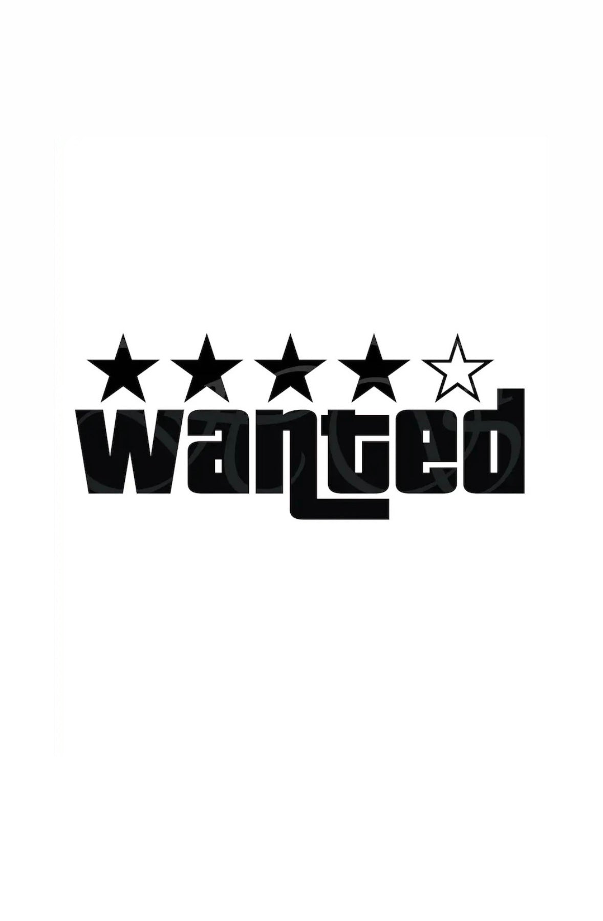 Dekal WANTED