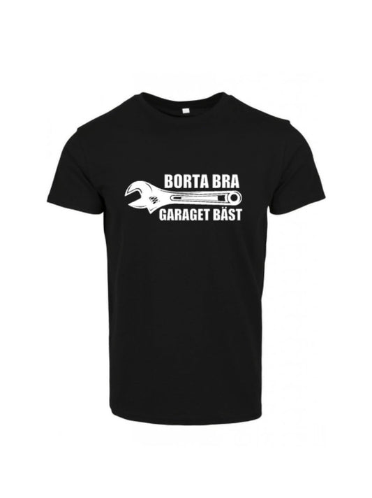 T-shirt Borta bra, garaget bäst