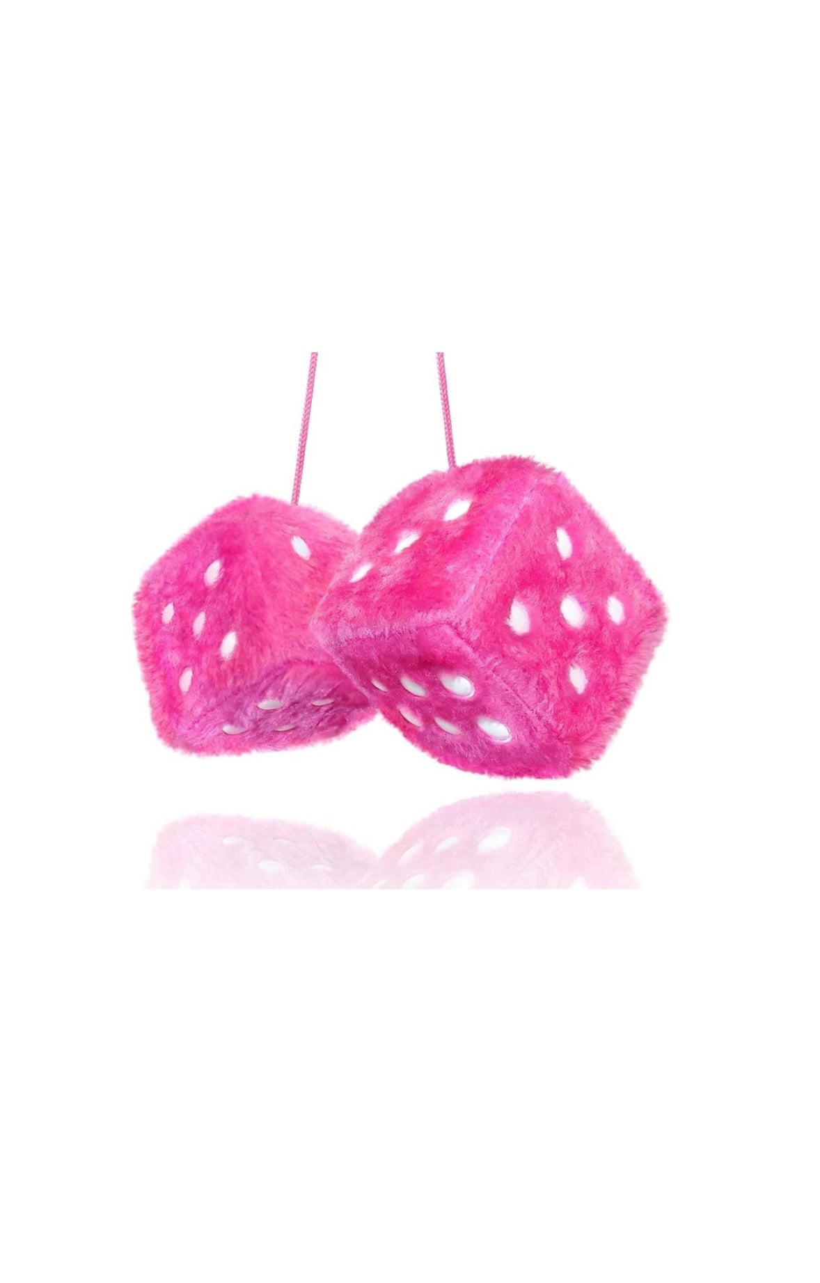 Tärningar 2-pack Rosa