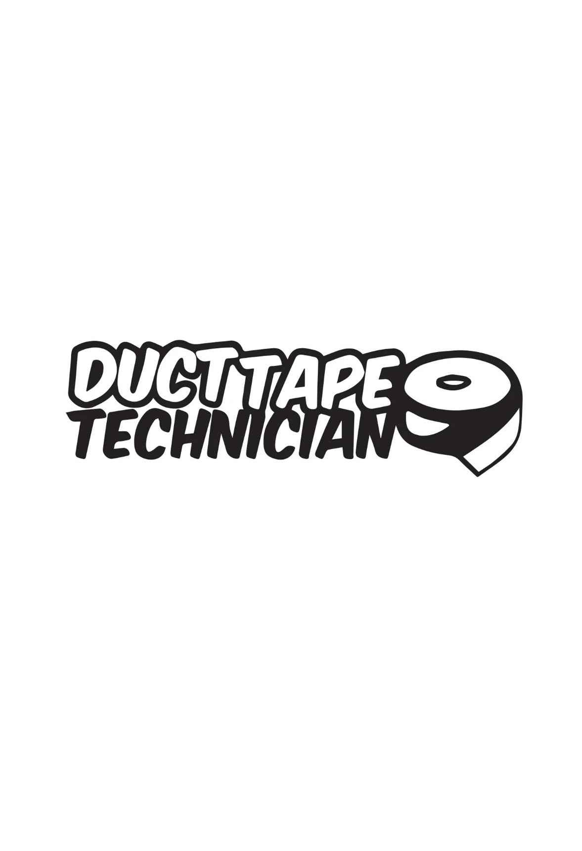 Dekal DUCT TAPE TECHNICIAN