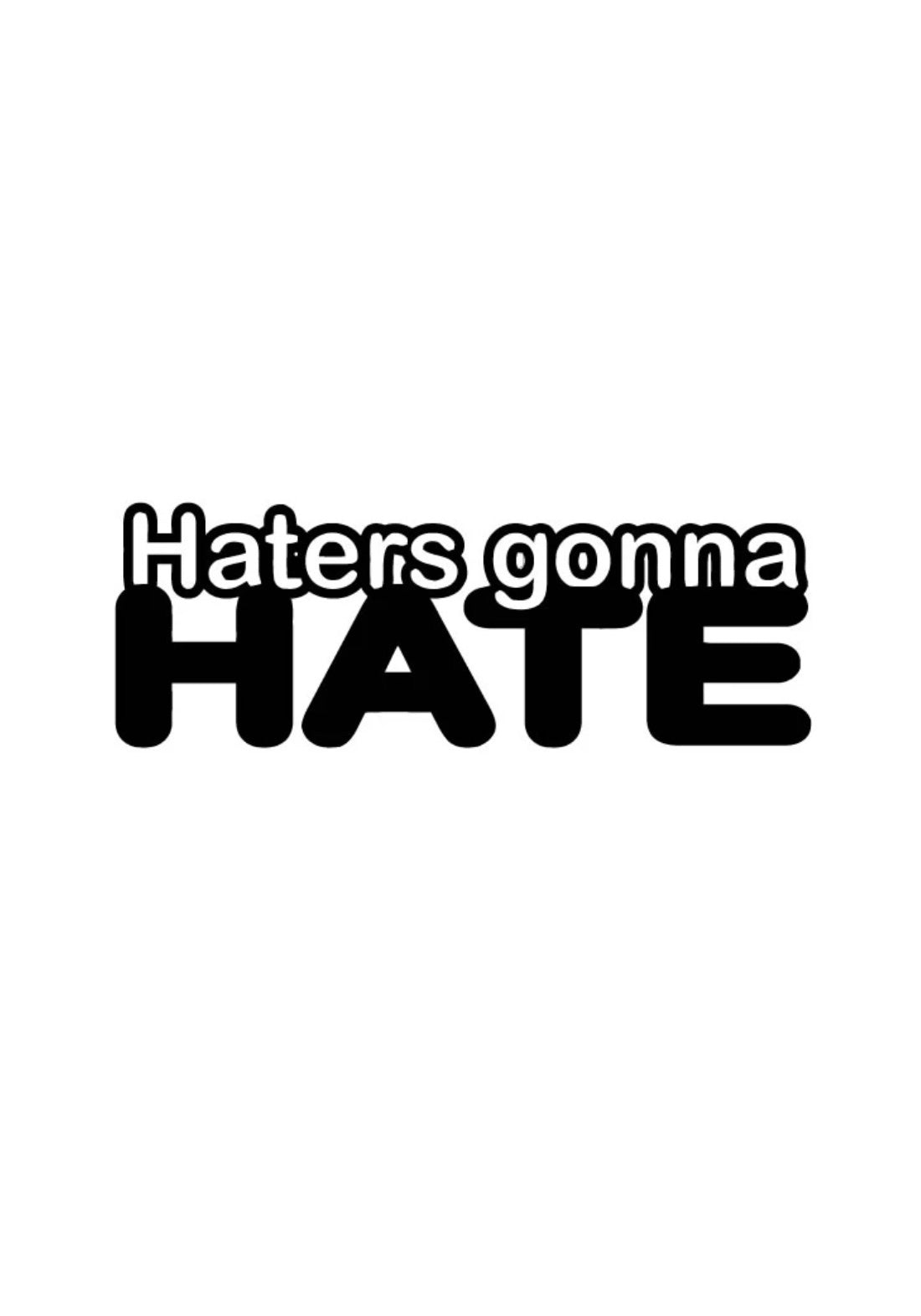 Dekal HATERS GONNA HATE