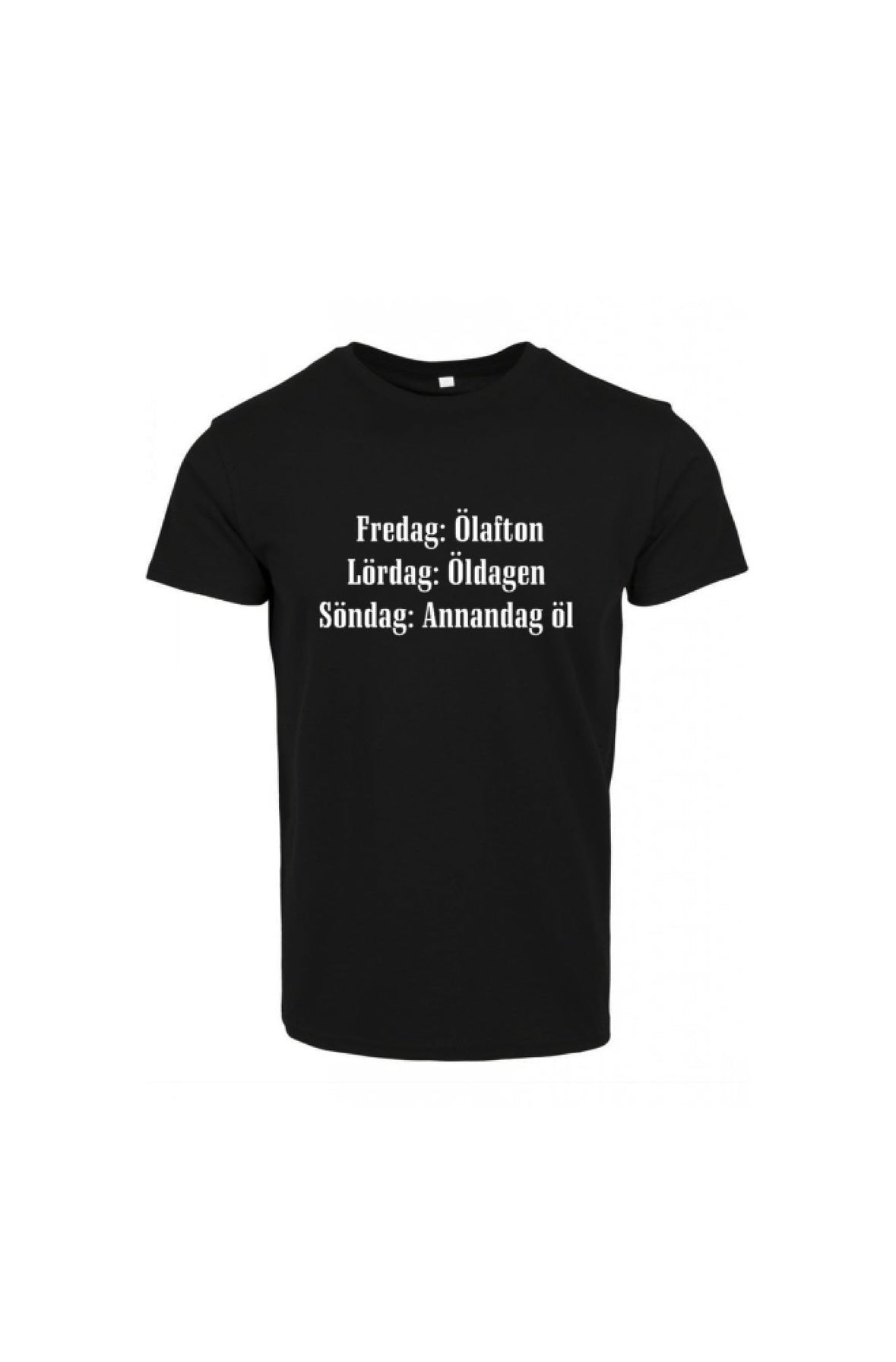 T-shirt Fredag, Ölafton