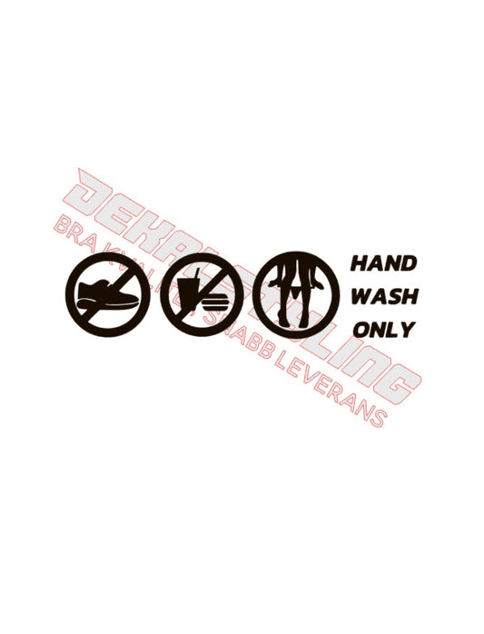 Dekal Handwash Only