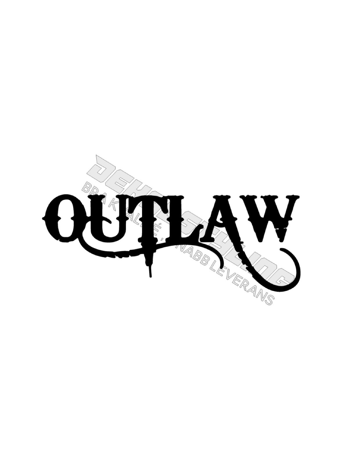 Dekal Outlaw