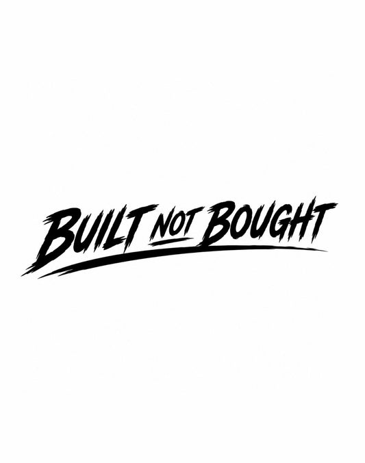 Dekal Built not bought