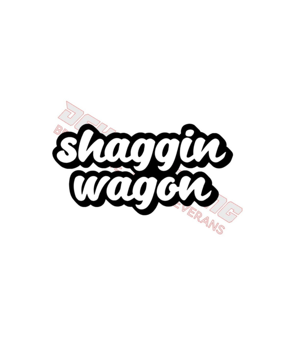 Dekal shaggin wagon