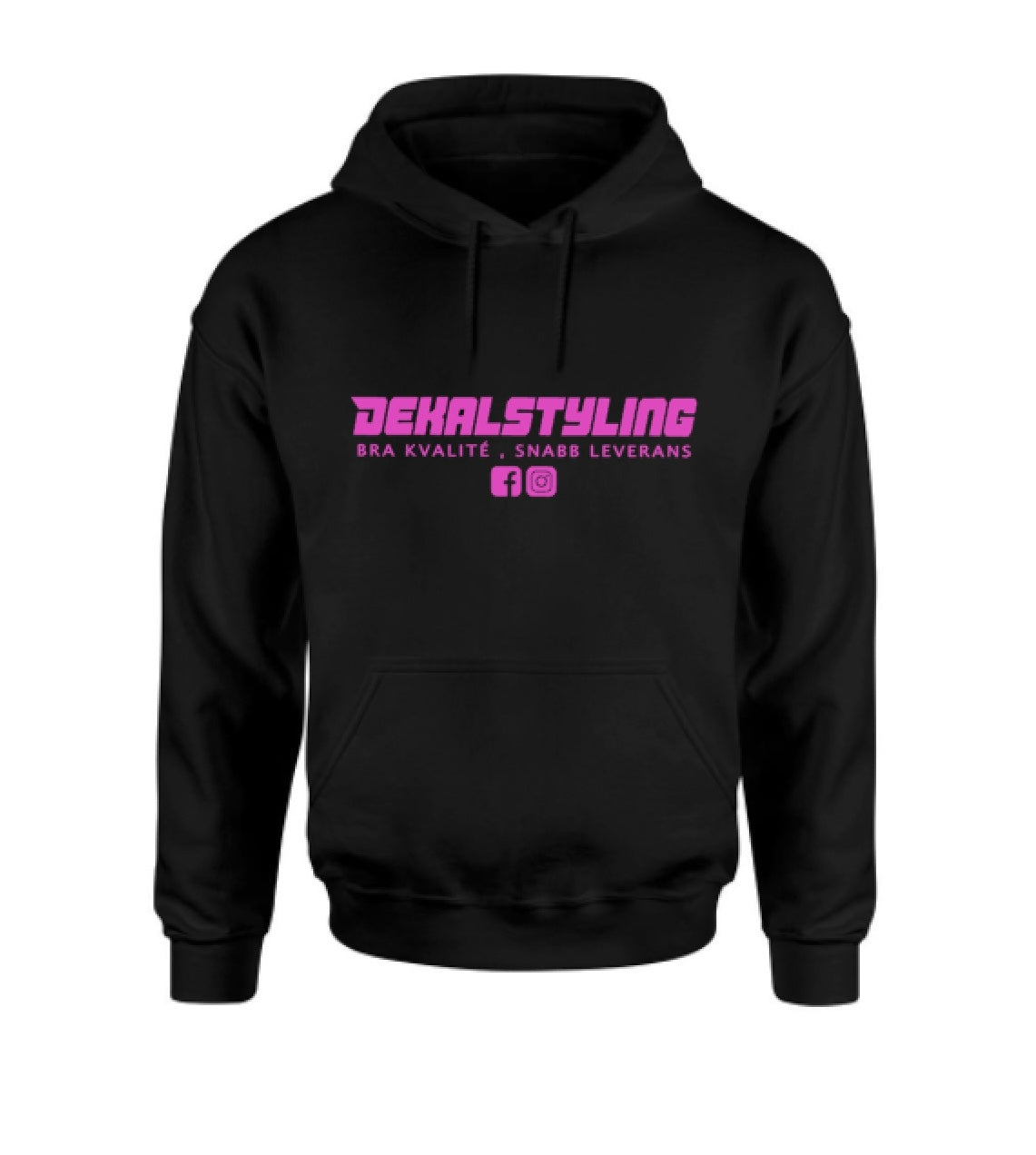 Dekalstyling Hoodie "Unisex" Rosa