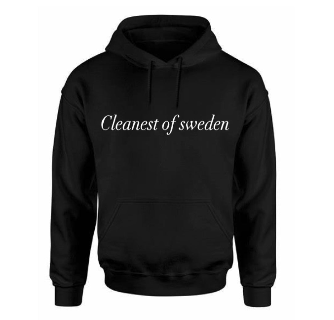 Cleanest of Sweden Hoodie "Unisex" Vit