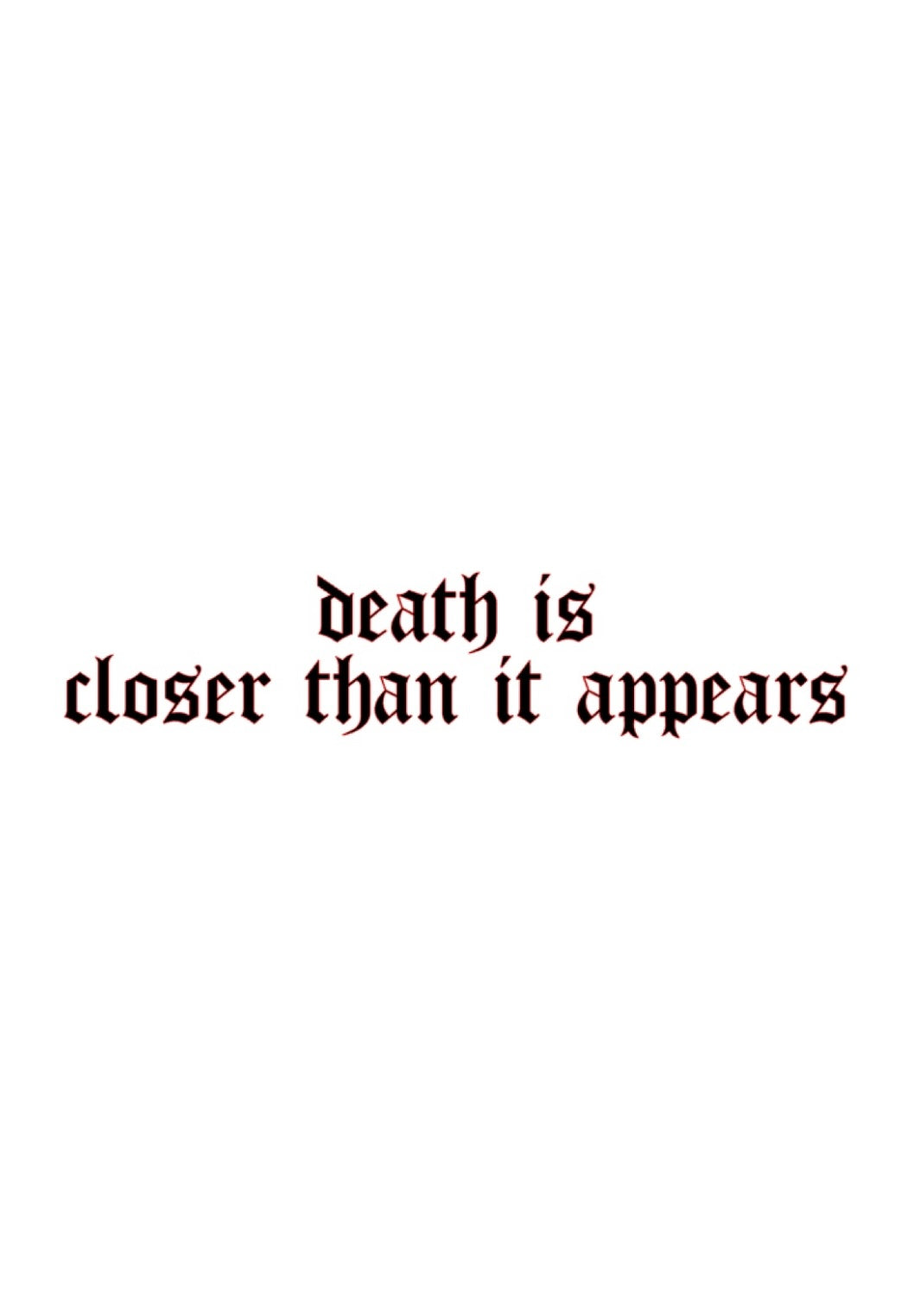 Dekal death is closer than it appears