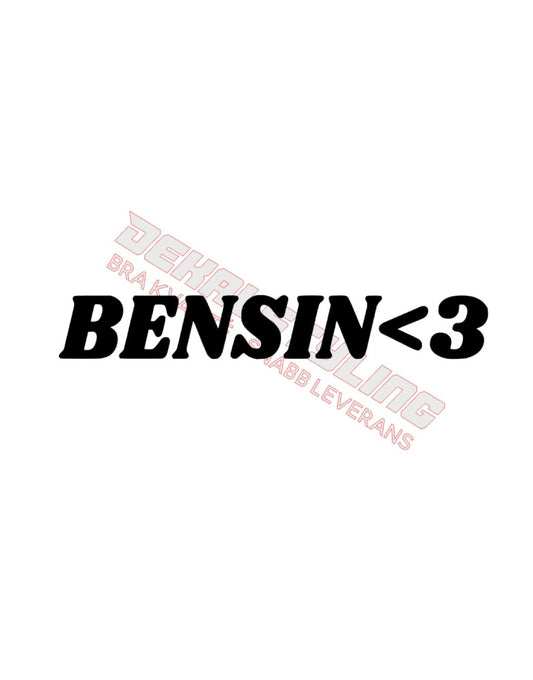 Dekal BENSIN<3
