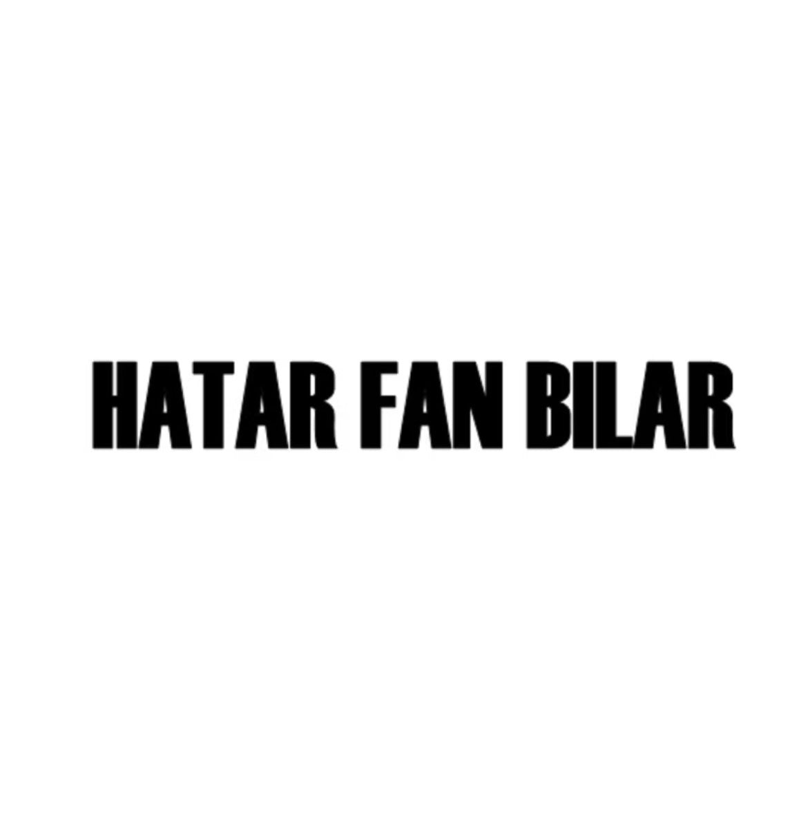 Dekal Hatar Fan Bilar