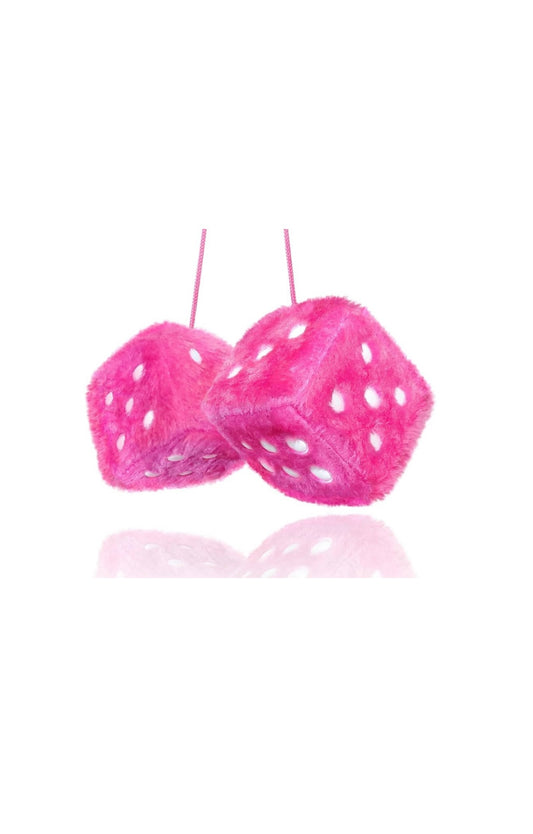 Tärningar 2-pack Rosa