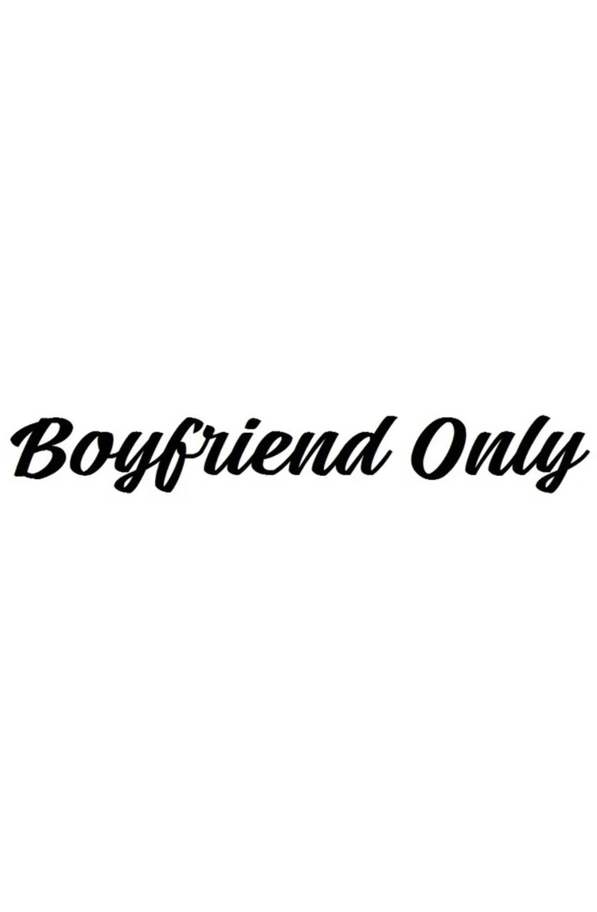 Dekal Boyfriend only