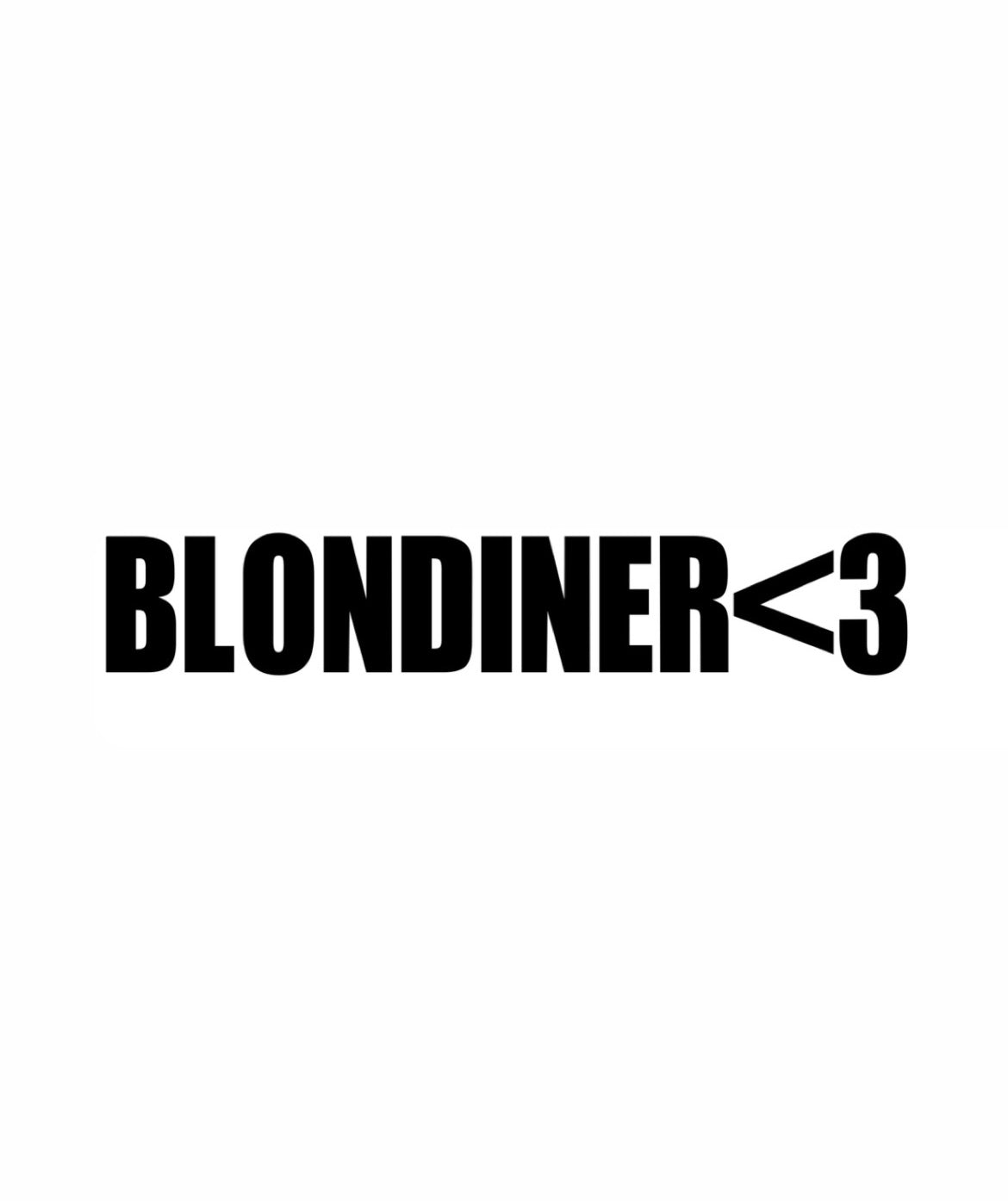 Dekal BLONDINER<3