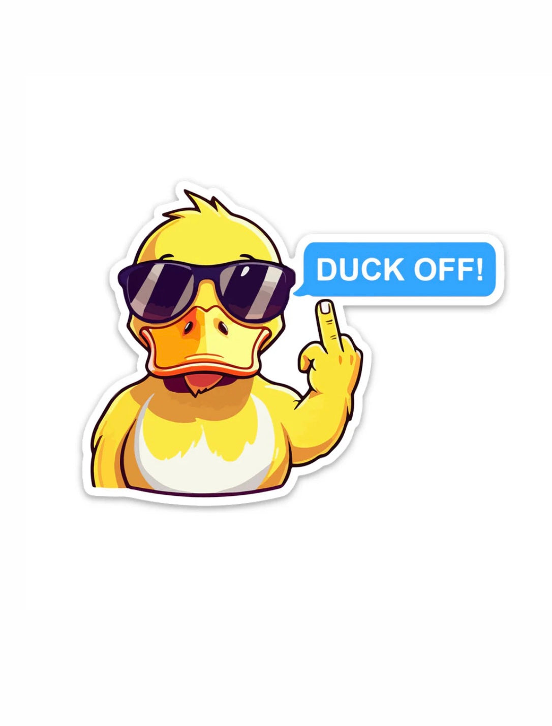 Dekal DUCK OFF!