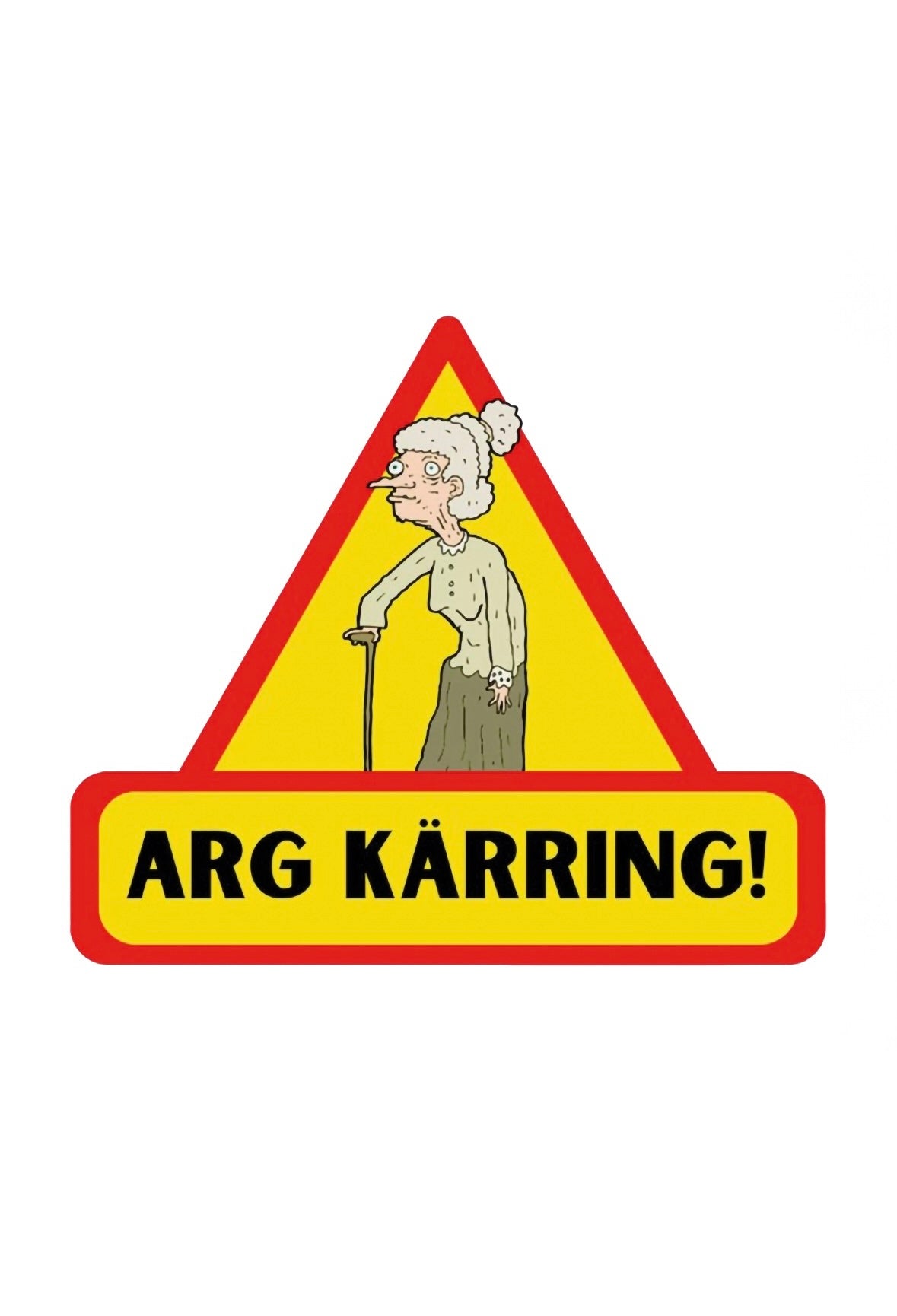 Dekal Arg Kärring