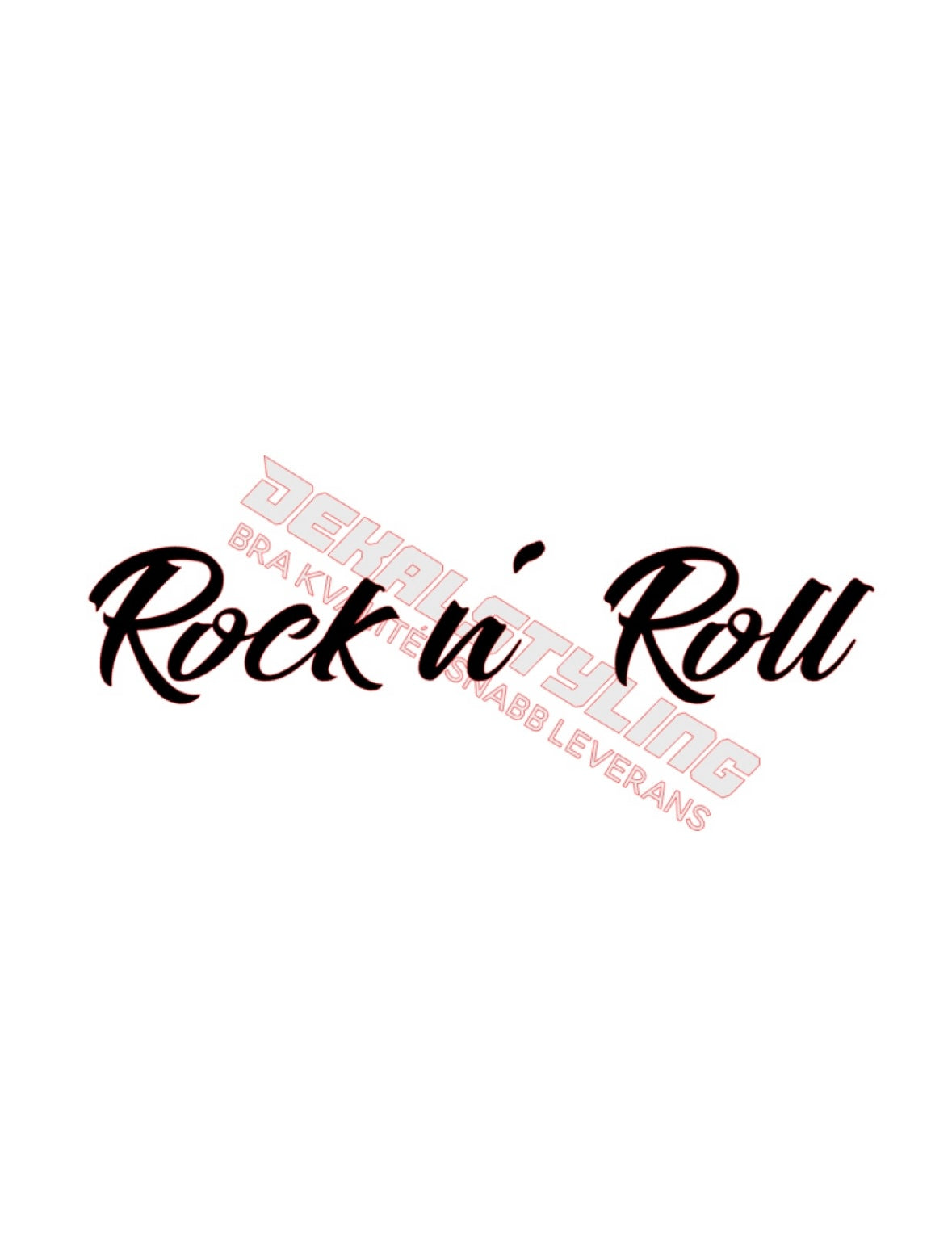 Dekal Rock n’ Roll