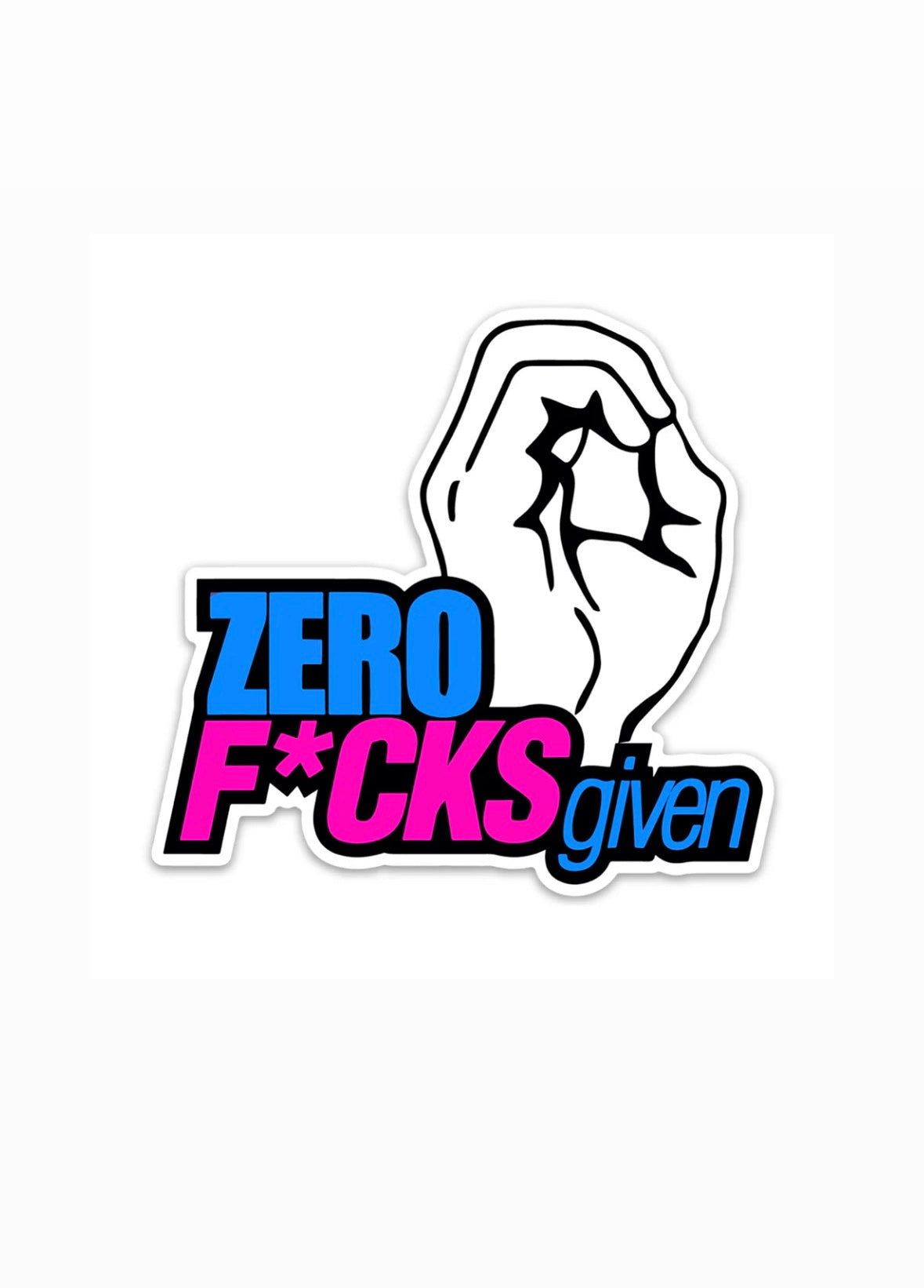 Dekal Zero F*cks given