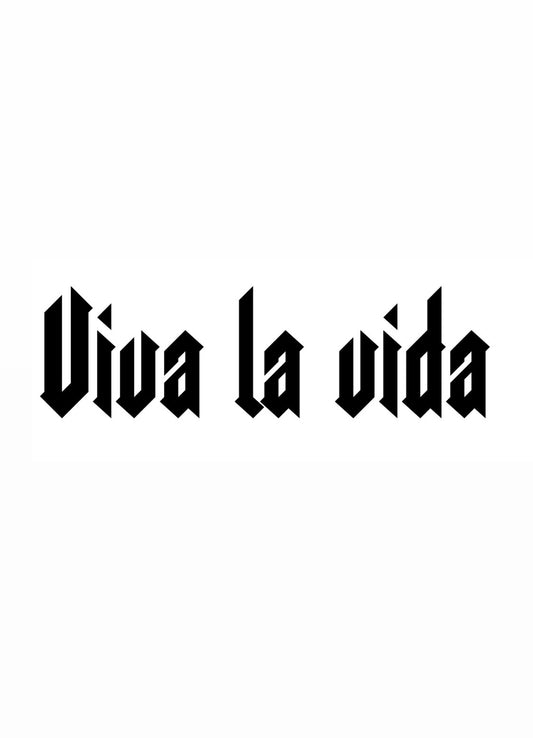 Dekal Viva la vida