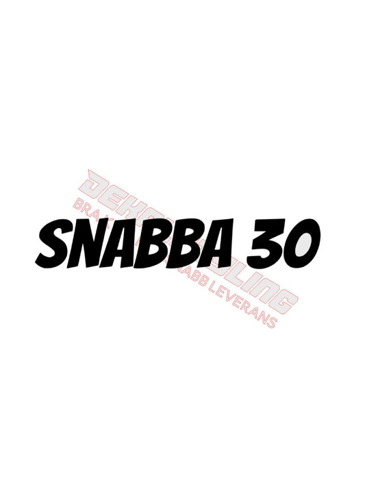 Dekal SNABBA 30