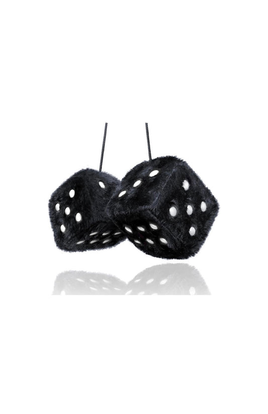 Tärningar 2-pack svarta