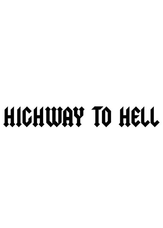 Dekal Outlet Highway to hell