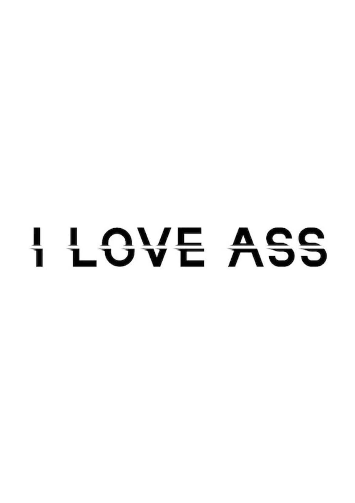 Dekal I Love Ass