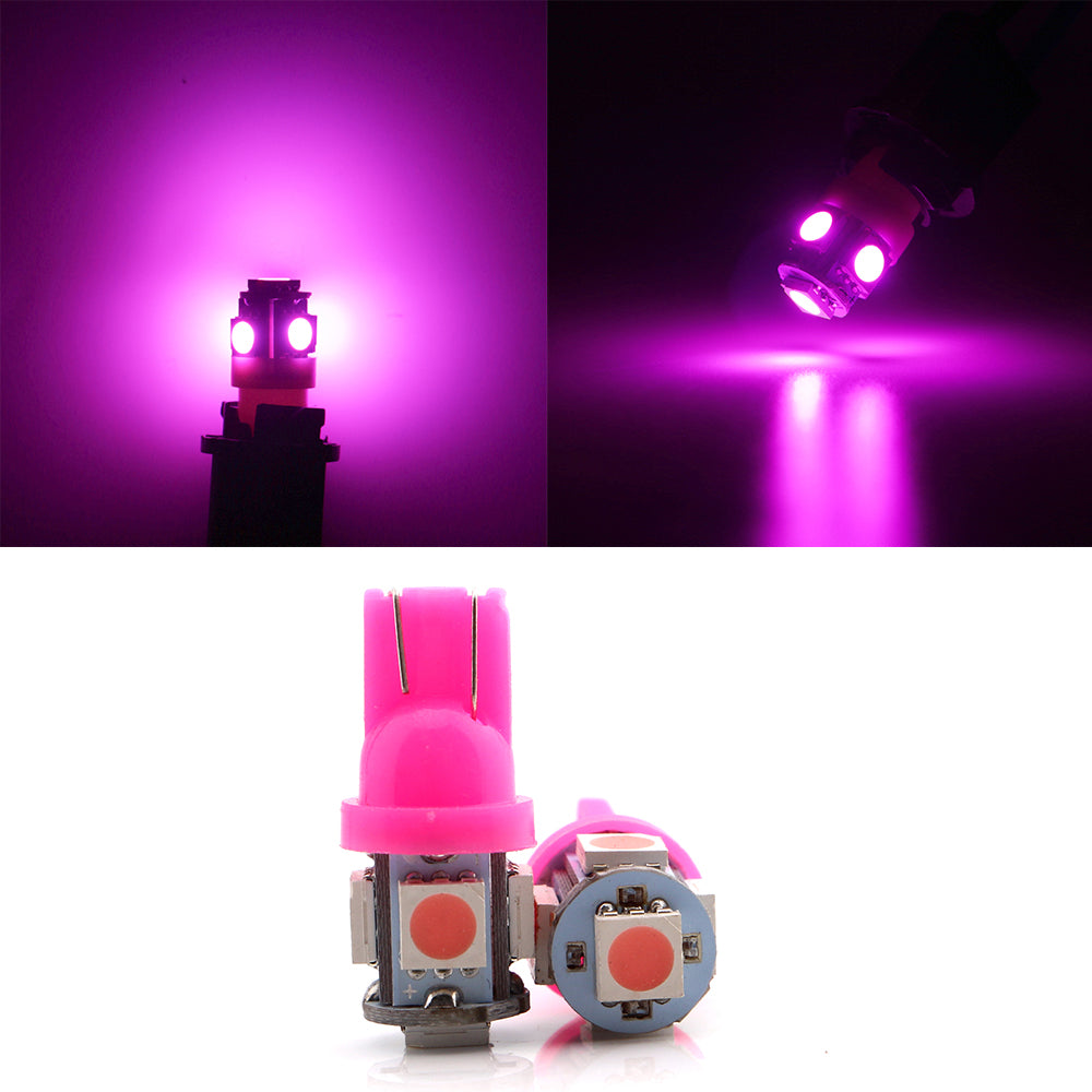 T10 lampa rosa