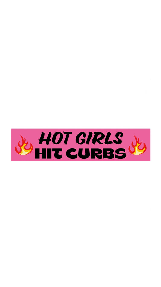 Dekal Hot Girls Hit Curbs