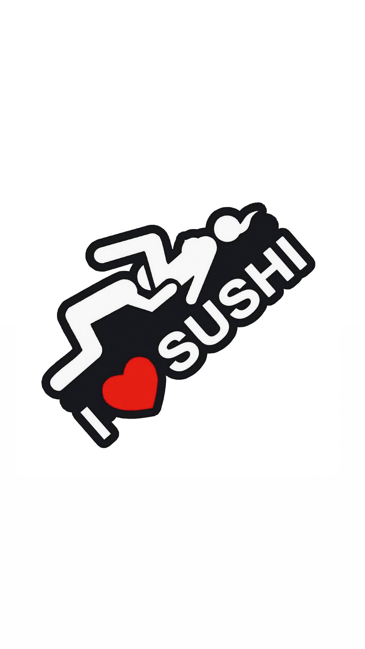 Dekal  I <3 Sushi