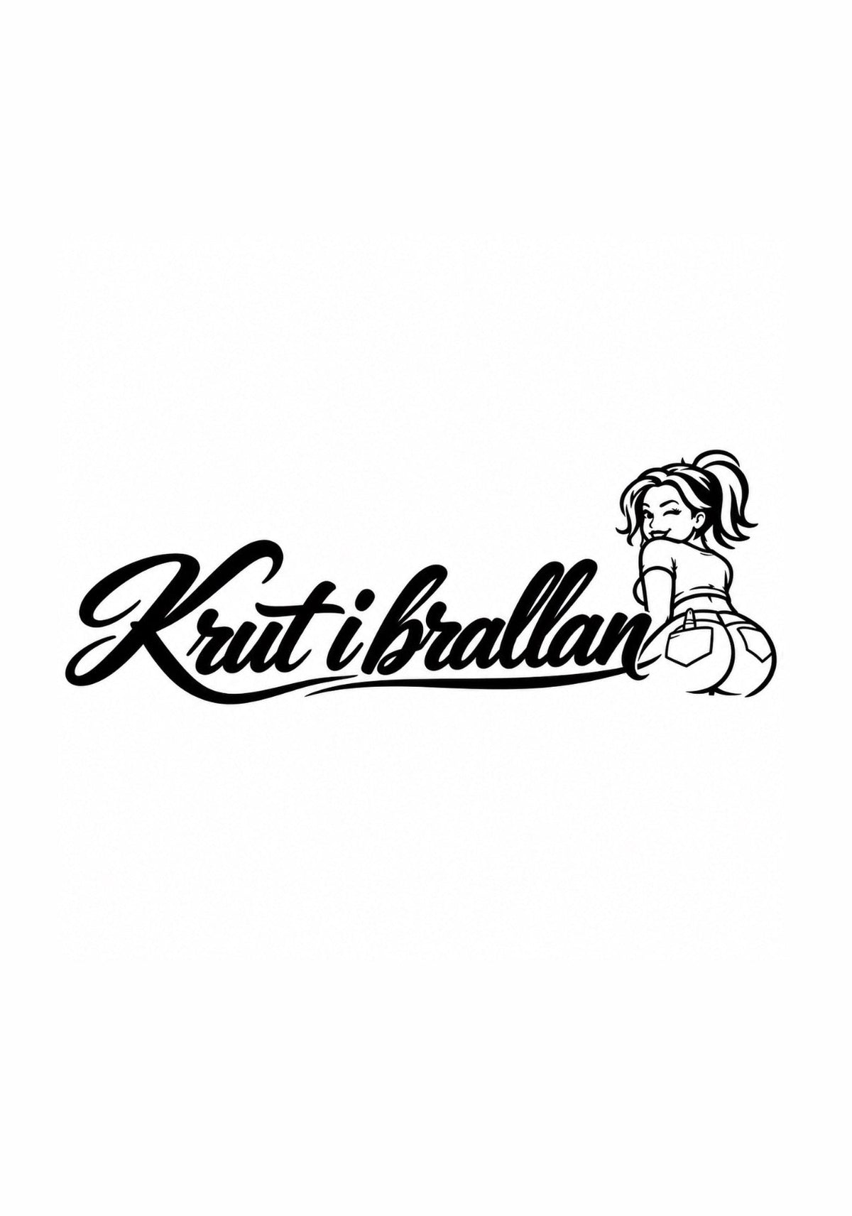 Dekal Krut i brallan