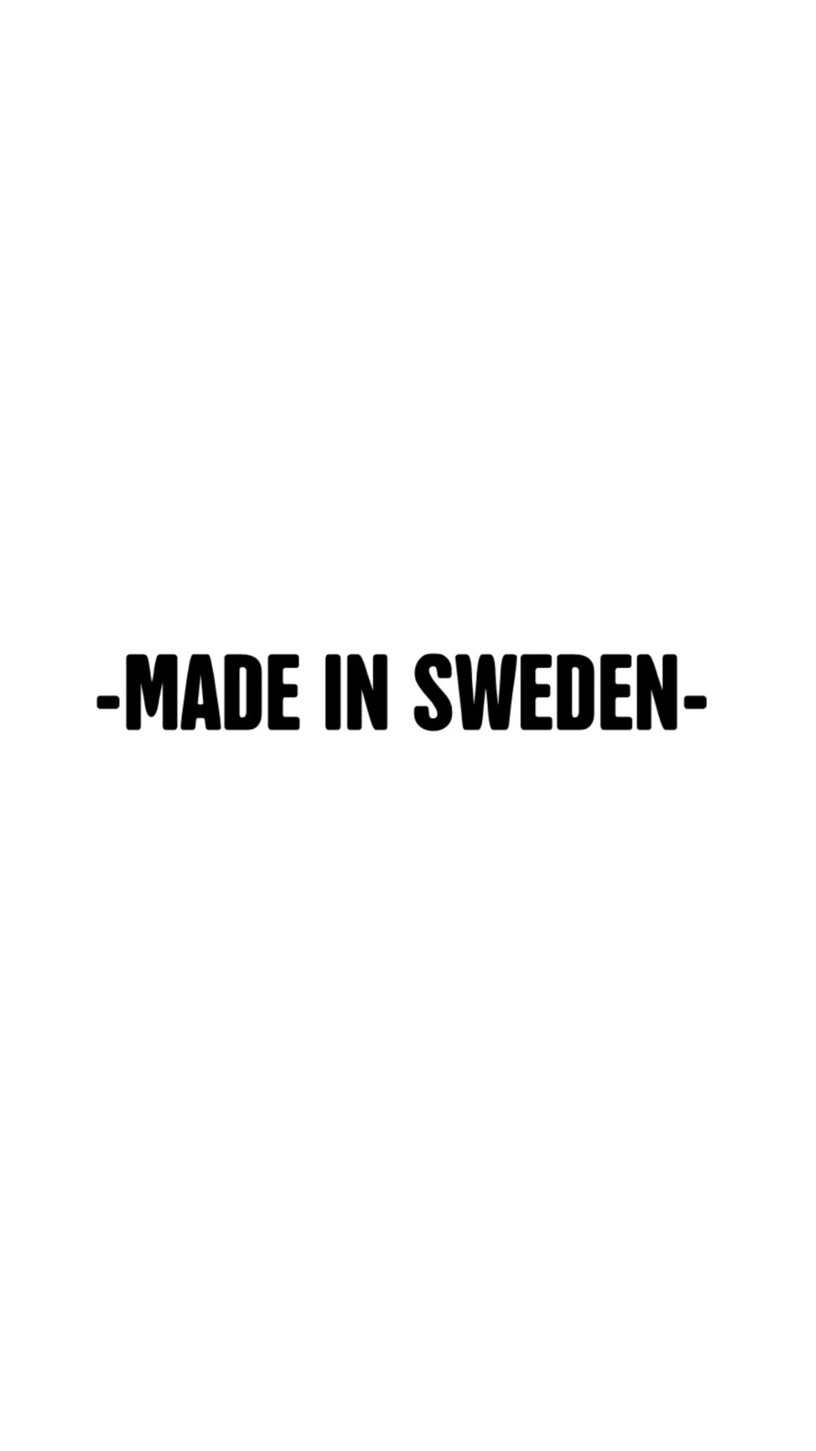 Dekal -Made in Sweden-