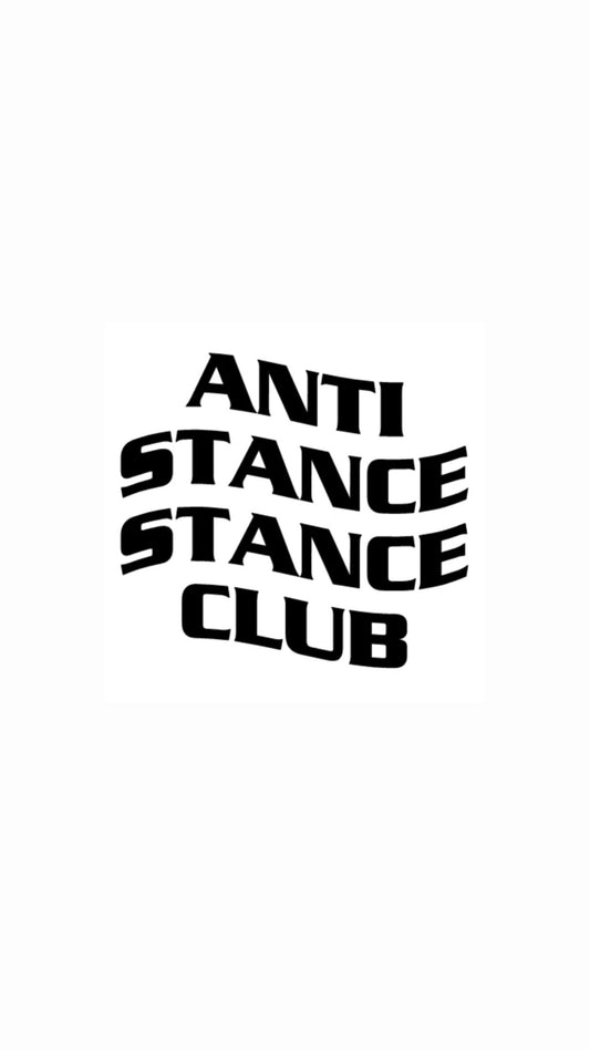 Dekal Anti Stance Stance Club