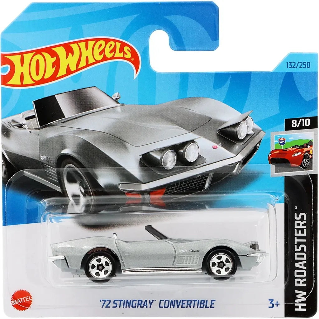 Hot Wheels 72 Stingray Convertible - HW Roadsters - Grå