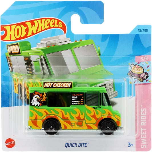 Hot Wheels Quick Bite - Sweet Rides - Grön