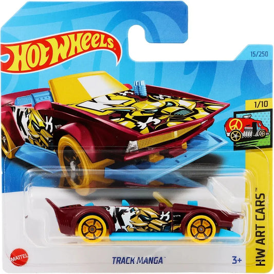 Hot Wheels Track Manga - HW Art Cars - Lila