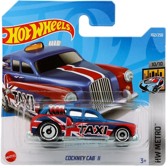 Hot Wheels Cockney Cab II - HW Metro - Blå