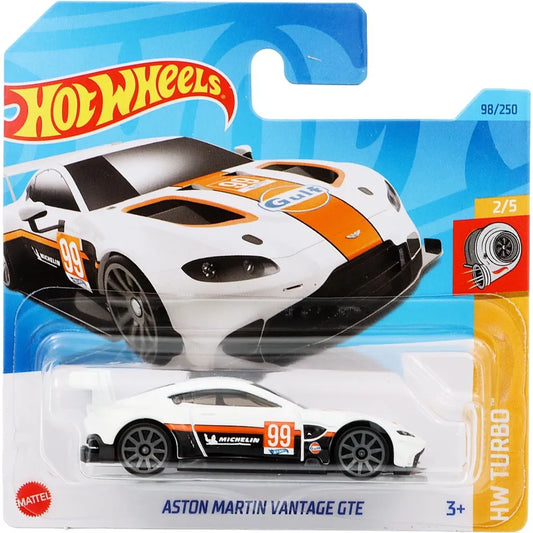 Hot Wheels Aston Martin Vantage GTE - HW Turbo - Vit