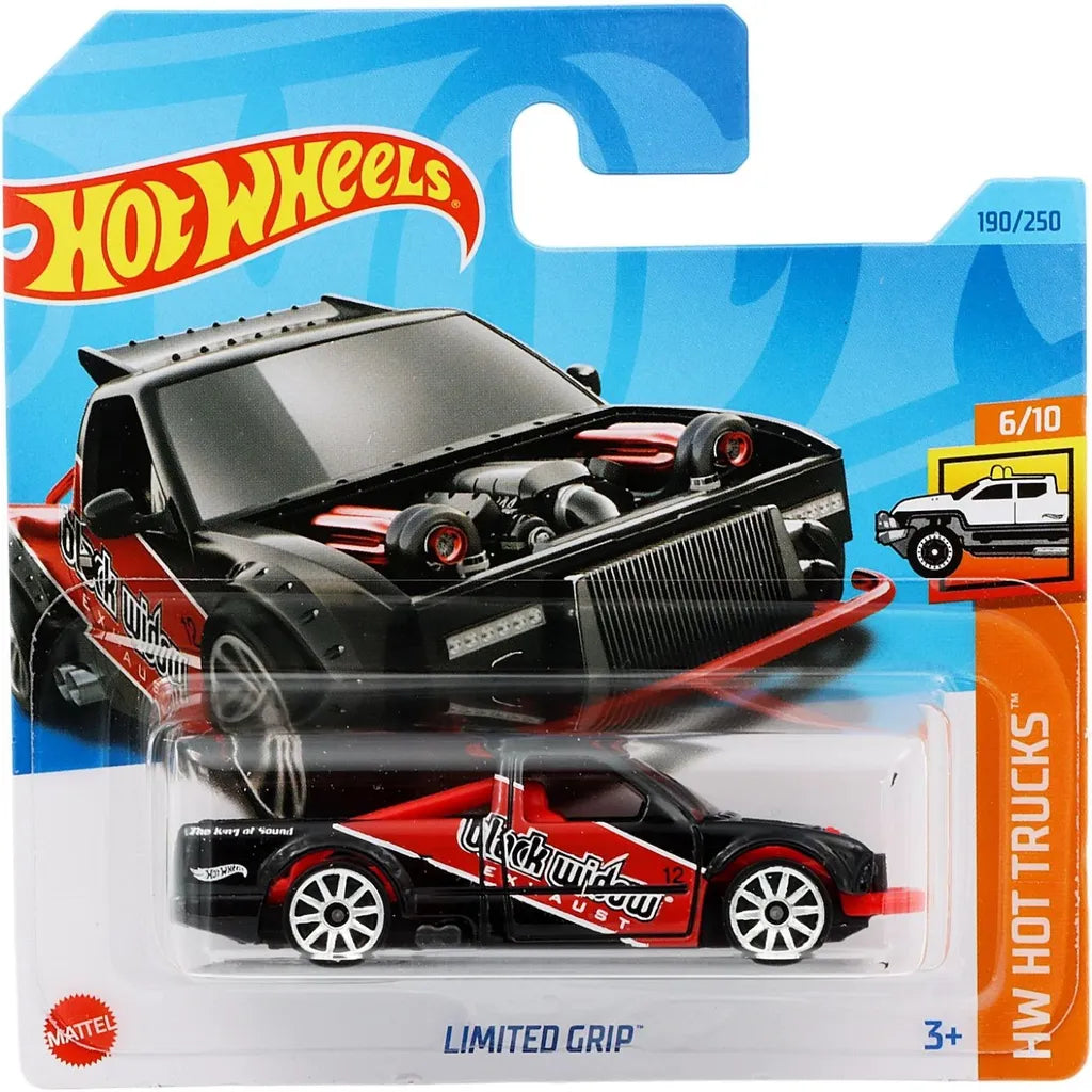 Hot Wheels Limited Grip - HW Hot Trucks - Svart