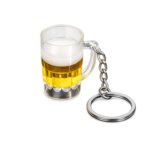 Ölglas Nyckelring