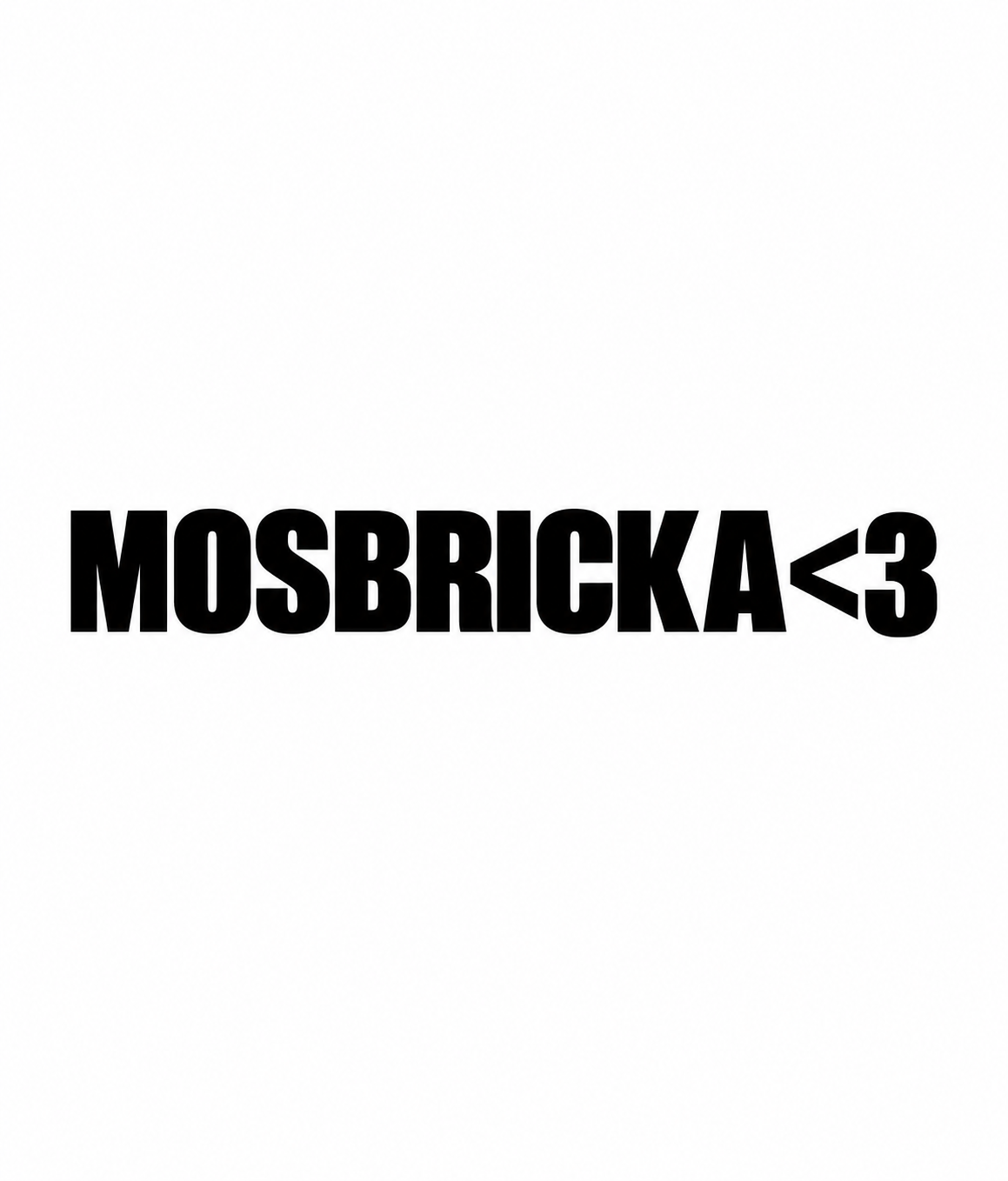 Dekal MOSBRICKA<3